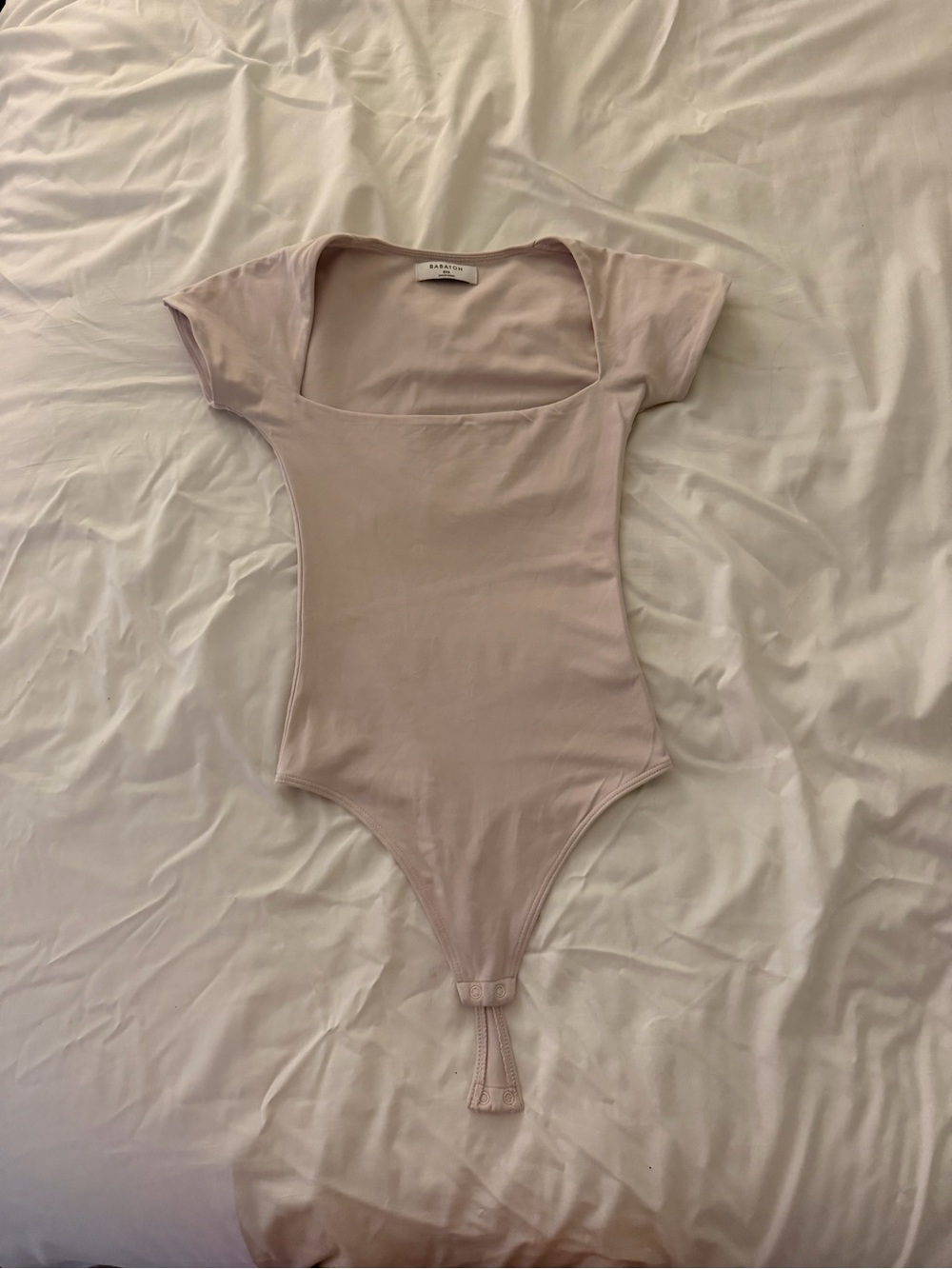 Babaton original contour manner bodysuit off white XXS 2XS